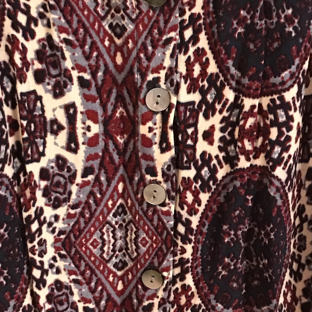 Forever 21 Paisley Print Mindi Skirt - Picture 11 of 12